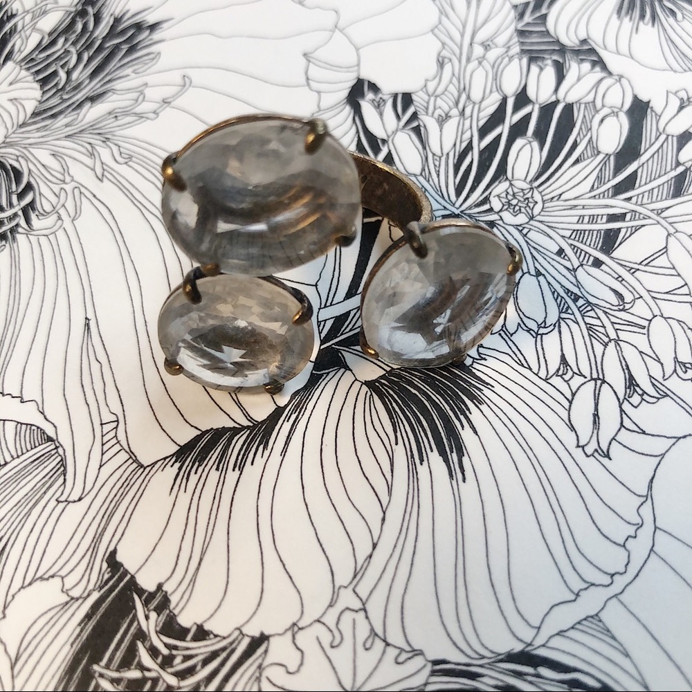 J Crew Statement Ring Adjustable - image 2